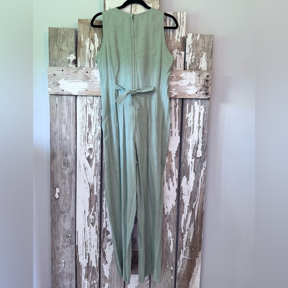 BYER TOO Vintage One Piece Suit Size 7 Green - Picture 5 of 7